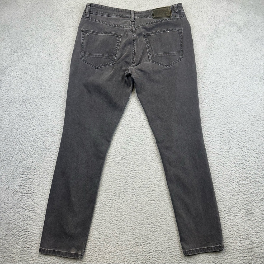 Barbados Jeans Mens 32x30 Gray Slim Fit Straight Leg Stretch Casual Pockets - Picture 5 of 14